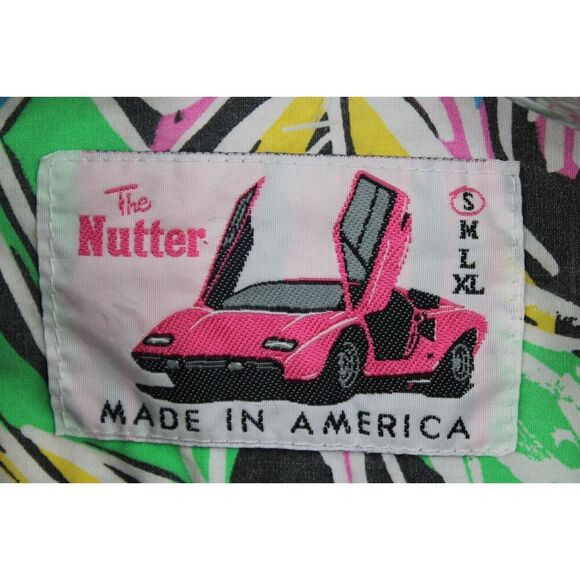 Chubbies Multicolor Tropical Print Casual Button Down Shirt - Picture 7 of 8